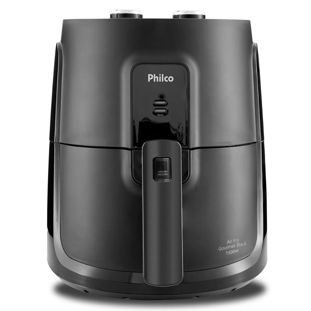 Fritadeira Elétrica Philco Air Fry Gourmet Black PFR15P Preto 220V em