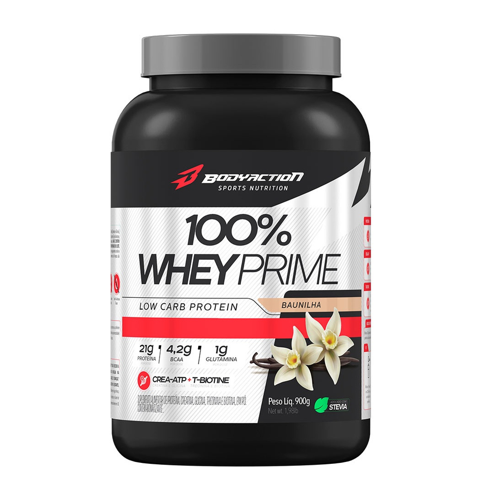 Whey Prime Baunilha Bodyaction G Em Promo O Ofertas Na