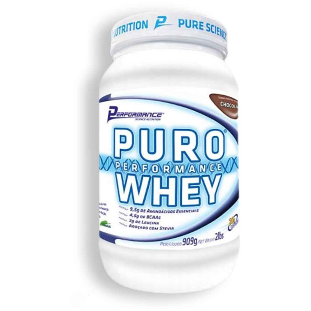 Puro Whey 900g Baunilha Performance Nutrition No Shoptime