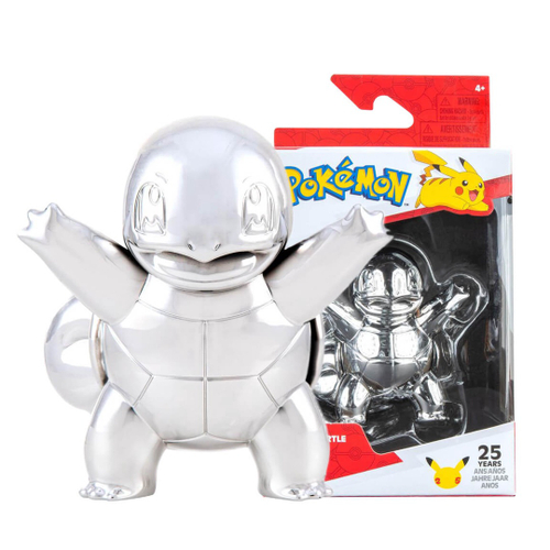 Boneco Pokemon Squirtle Prateado Cole O Anos Sunny Em Promo O Na