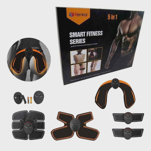 Kit Tonificador Muscular Elétrico 5 Em 1 Smart Fitness Series na