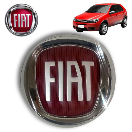 Emblema Dianteiro Fiat Palio Attractive 1 0 Evo Flex 2015 16 Em