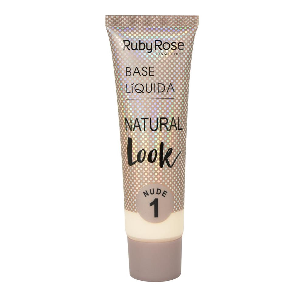 Ruby Rose Hb Base Liquida Natural Look Nude No Shoptime