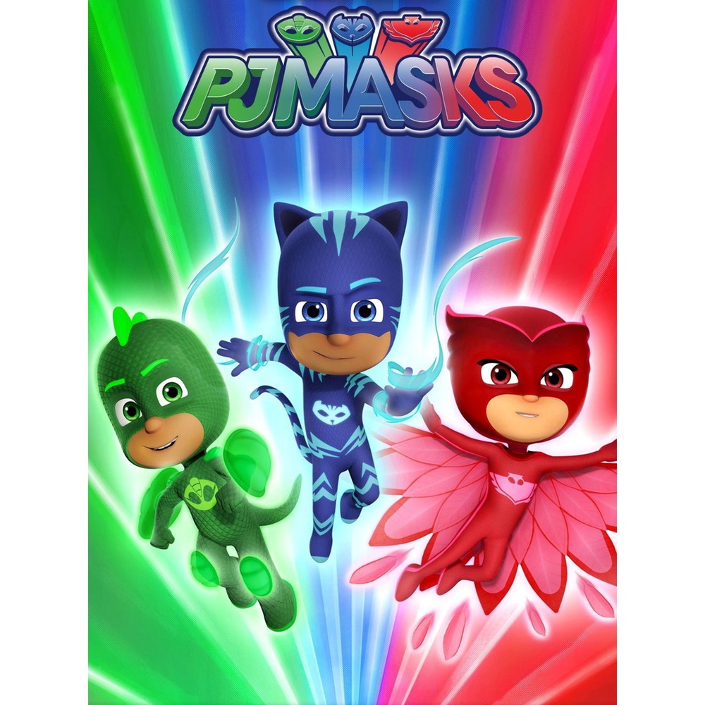 Painel Festa Infantil pj Mask Mod 65 tam 2mx1m em Promoção na Americanas