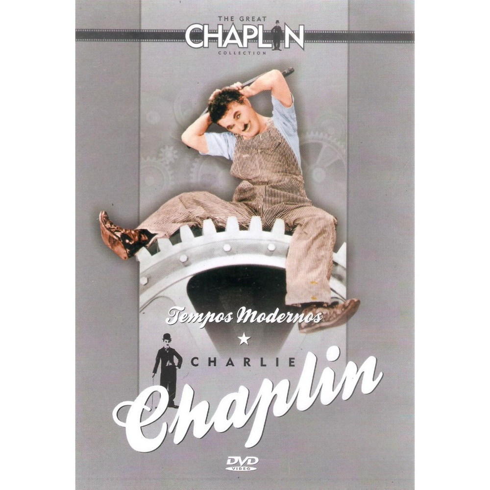 Dvd Charlie Chaplin Tempos Modernos Submarino