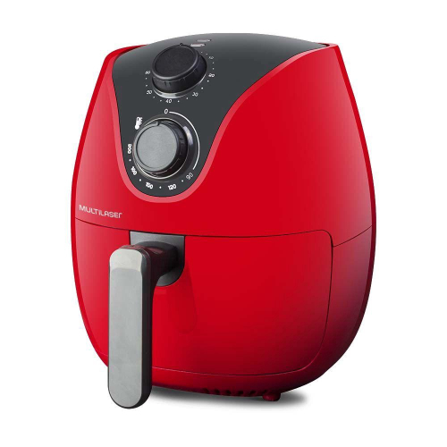 Fritadeira El Trica Air Fryer Litros Multilaser V Vermelha Ce