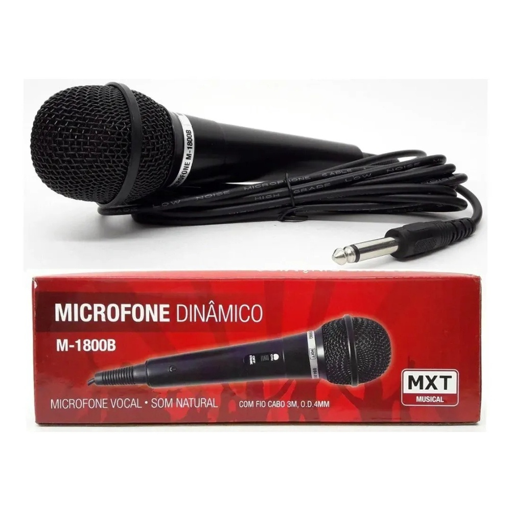 Microfone De M O C Fio Mxt Preto M B Em Promo O Na Americanas