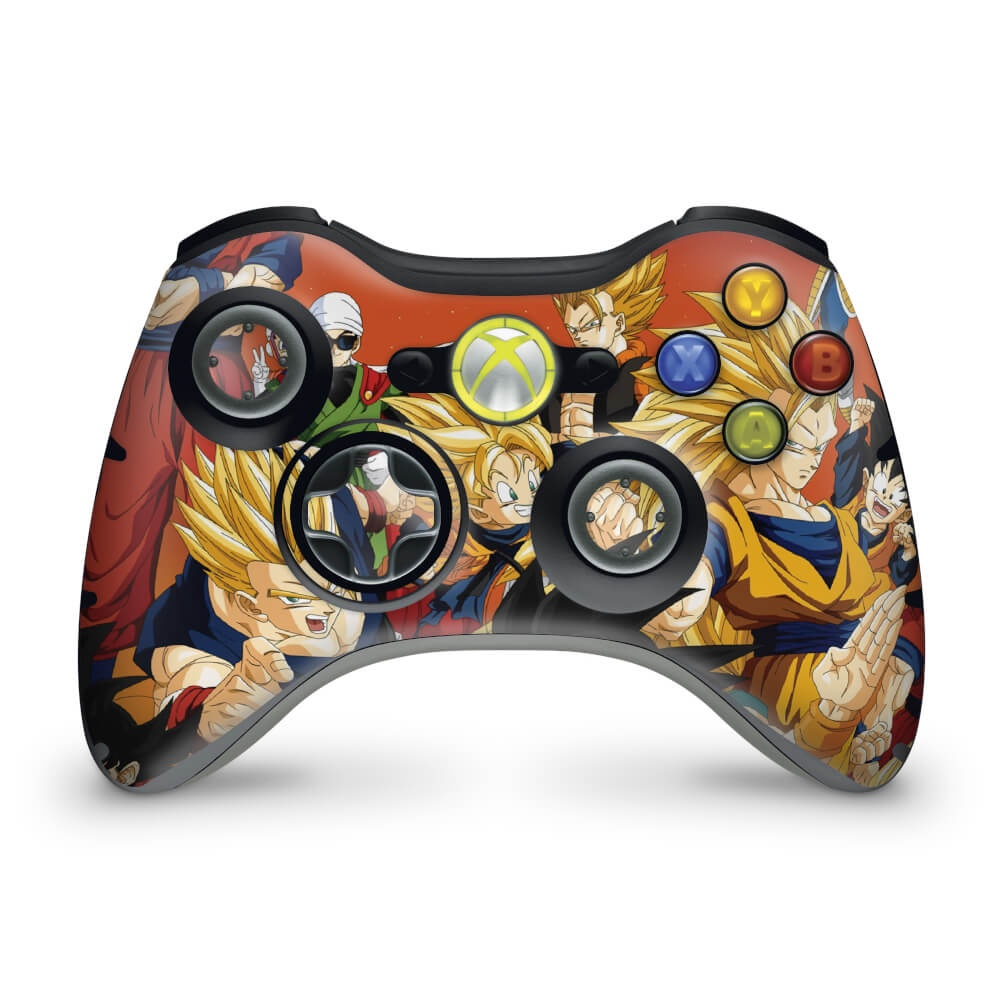 Skin Adesivo Xbox Controle Dragon Ball Z Submarino