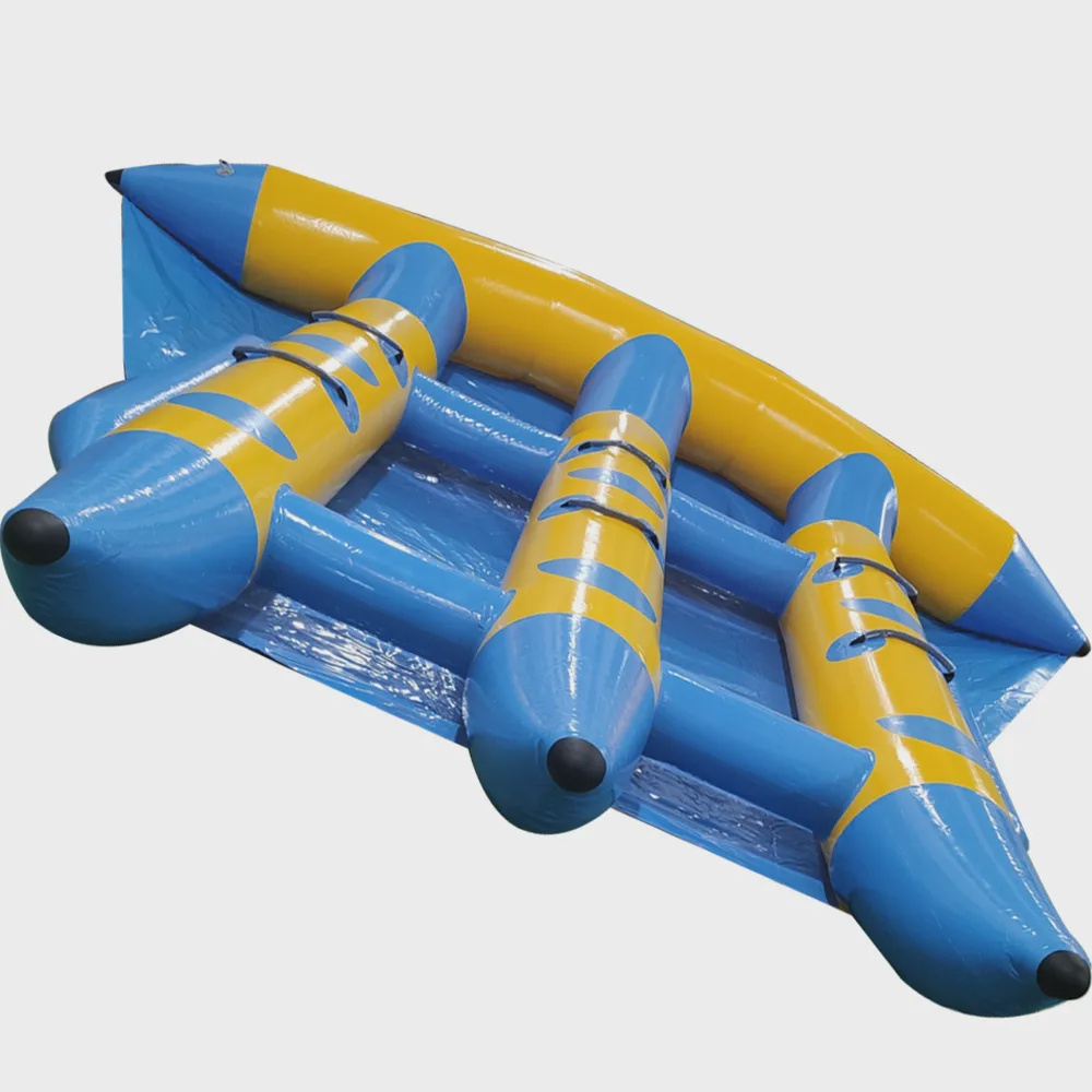 Barco Bote Banana Voador Inflavel 6 Pessoas Gigante Lancha Iate Jetski