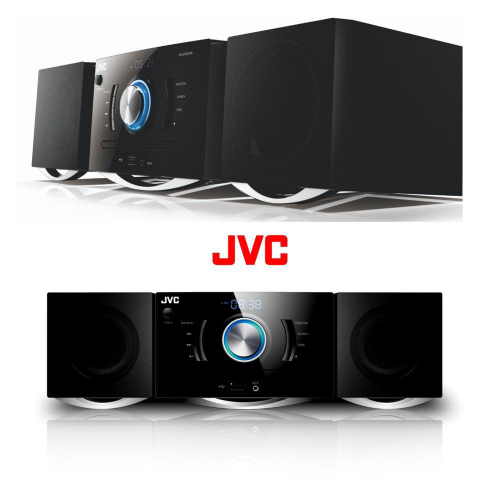 Micro System Jvc Dvd Bluetooth Usb Cd Mp Fm W Ux Dn Em Promo O