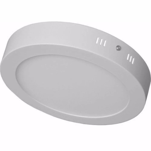 Plafon Led Sobrepor Redondo 18w Branco Frio 6000k Submarino