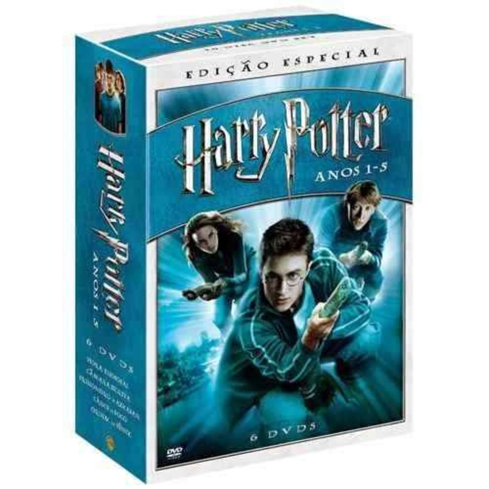 Dvd Box Harry Potter Anos Discos Em Promo O Na Americanas