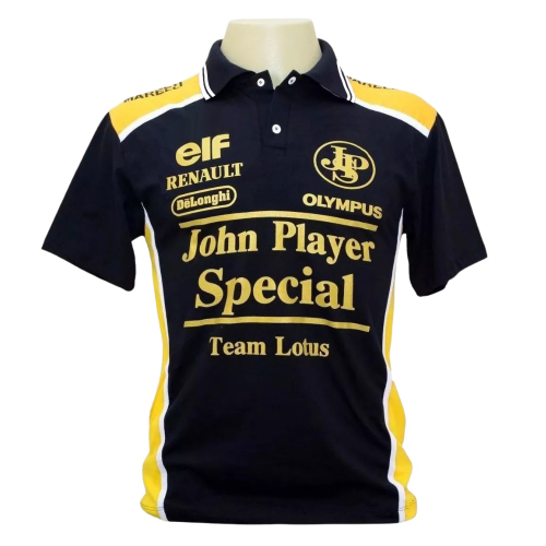 Camiseta Camisa Gola Polo Masculina Lotus Renault Formula 1 em Promoção