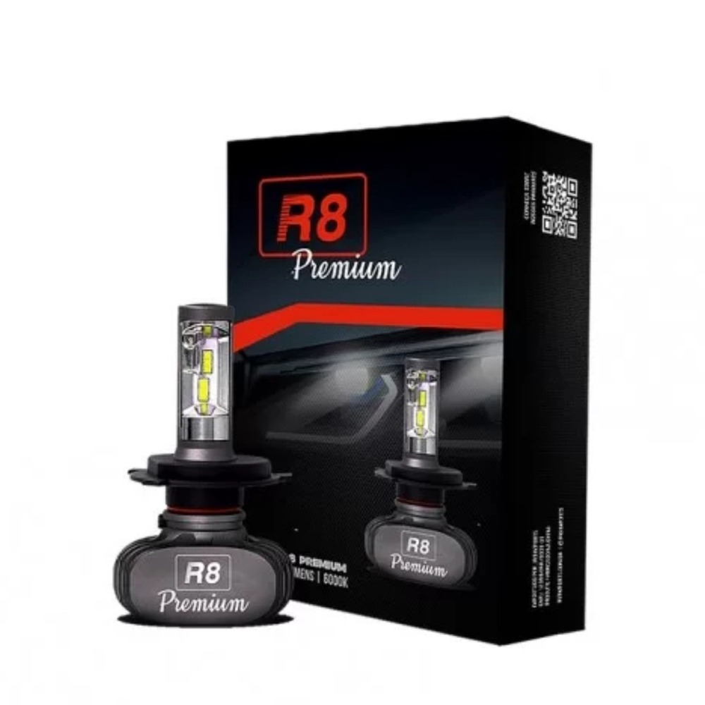 Kit L Mpada Led Premium H K Lumens Jr Jh R Ph Em Promo O