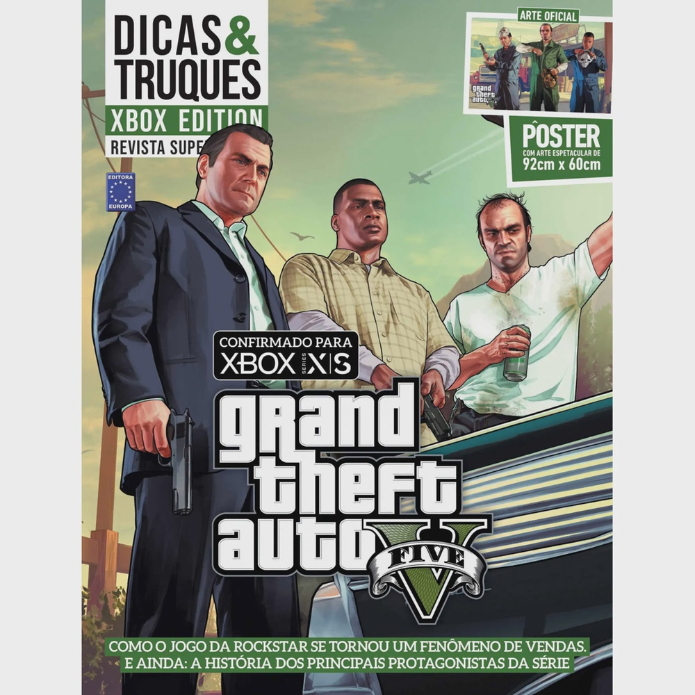 Revista Superp Ster Dicas E Truques Xbox Edition Grand Theft Auto V