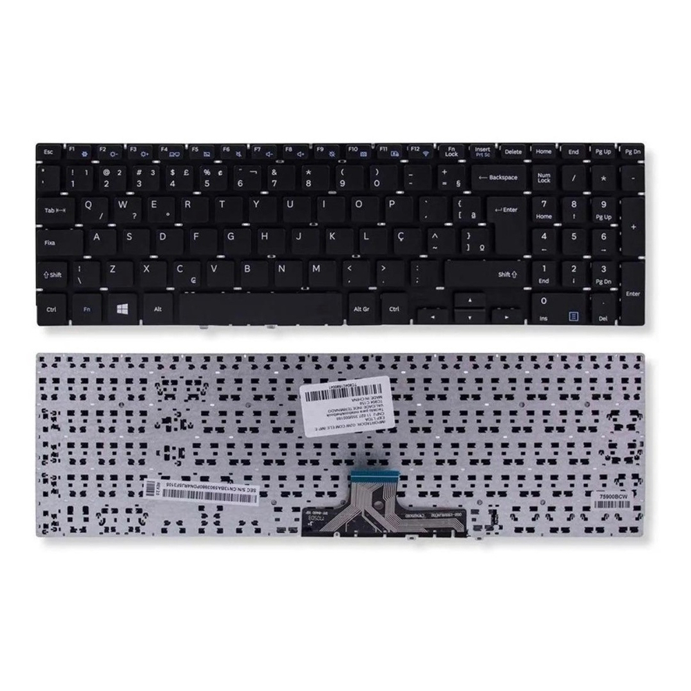 Teclado Notebook Samsung Essentials E Np Xaa Kf Br Em