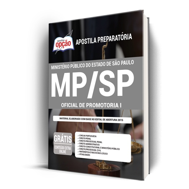 Mp sp 2021 Apostila Oficial de Promotoria I em Promoção Ofertas na