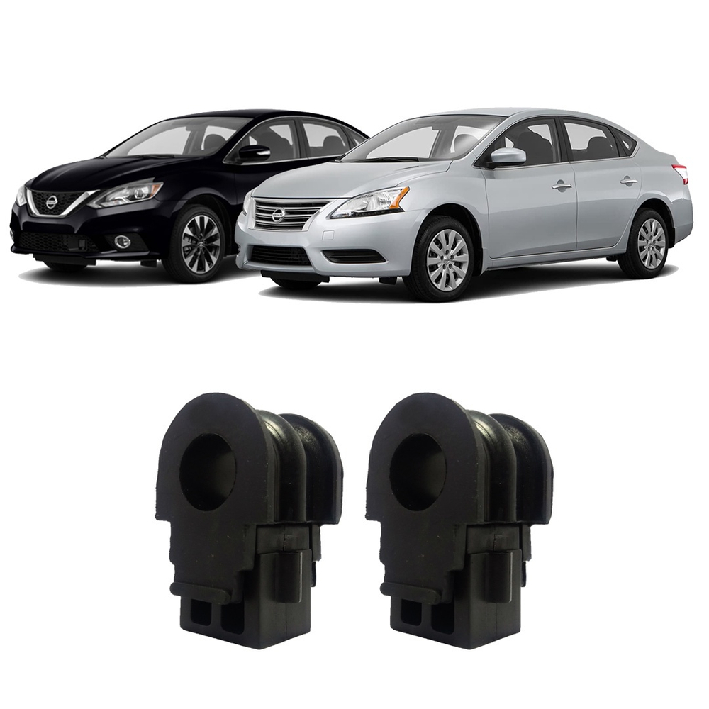 2 Kit Bucha da Barra Suspensão Dianteira Sentra 2014 a 2020 no Shoptime