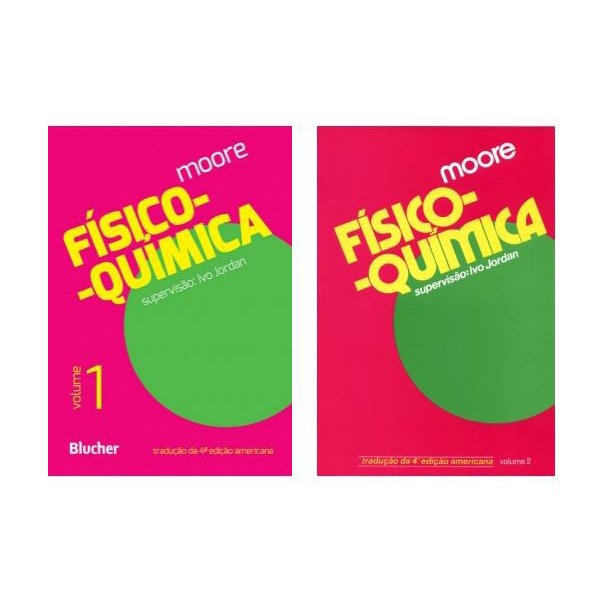 Kit 2 Livros Físico química Vol 1 Físico química Vol 2 em Promoção