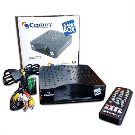 Receptor Century Nano Box Vr Para Antena Parab Lica Em Promo O