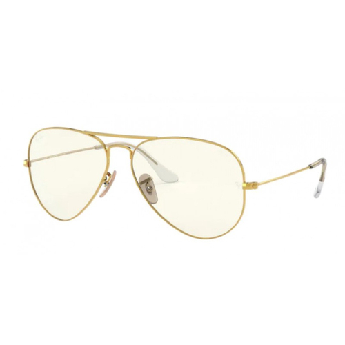 Oculos Sol Ray Ban Aviador RB3025 001 5F 62 Dourado Lente Evolve