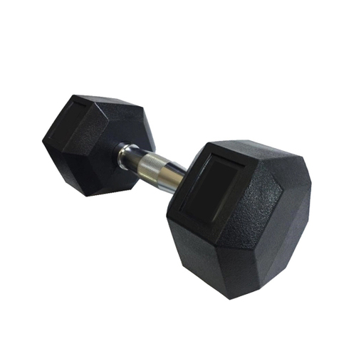 Dumbbell Injetado Sextavado Monobloco 20KG Unidade Iniciativa Fitness