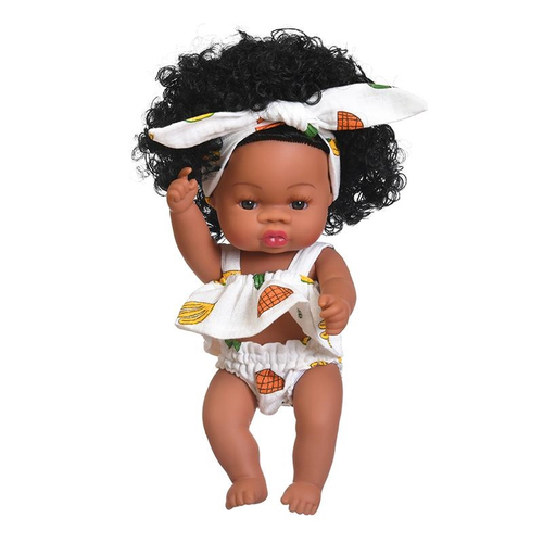 Boneca Bebe Reborn Laura Baby Sweet Lind 100 Vinil Shiny Toys Em