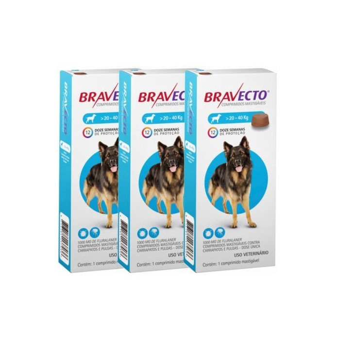 Kit Antipulgas Bravecto De A Kg Original No Shoptime