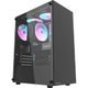 Gabinete Gamer Motospeed Hyrax Hgb200B Preto Mid Tower em Promoção na