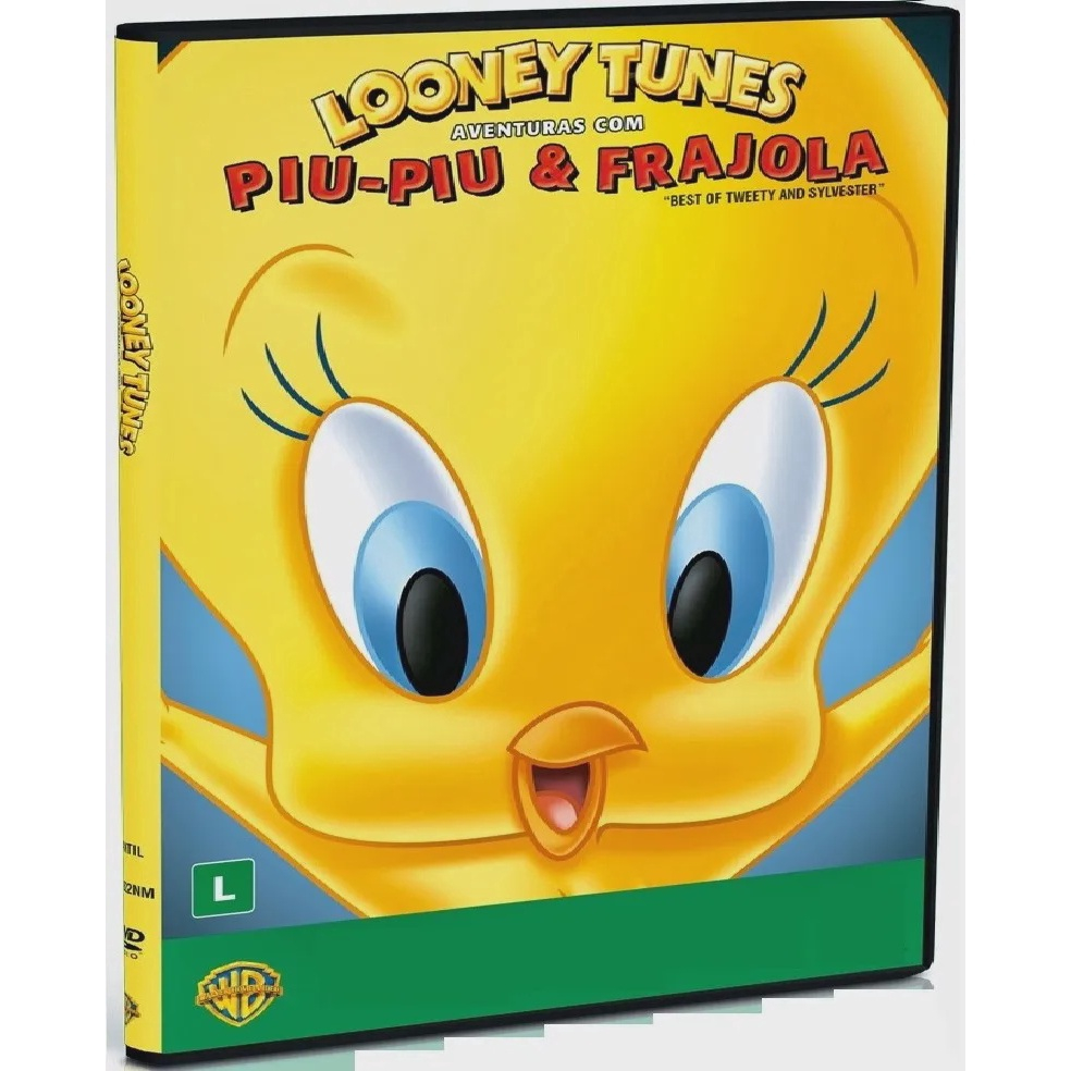 Dvd Lacrado Looney Tunes Aventuras Piu Piu Frajola Submarino