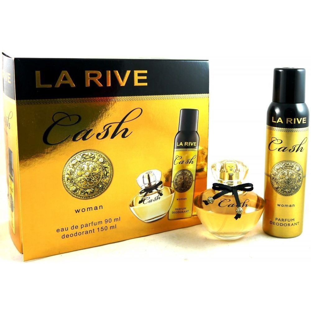 Kit La Rive Cash Woman Eau De Parfum Ml Desodorante Ml Em