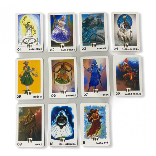 Tarot Dos Orixás Oraculo 22 Cartas e Manual em Promoção na Americanas