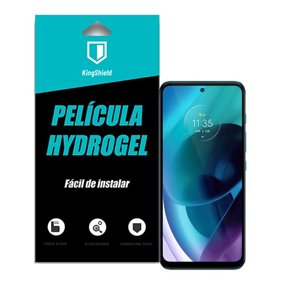 Película Compatível Moto G71 5G Kingshield Hydrogel Cobertura Total