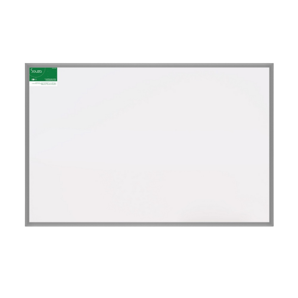 Quadro Branco Standard Moldura De Alumínio Souza 40 x 60 cm 5601