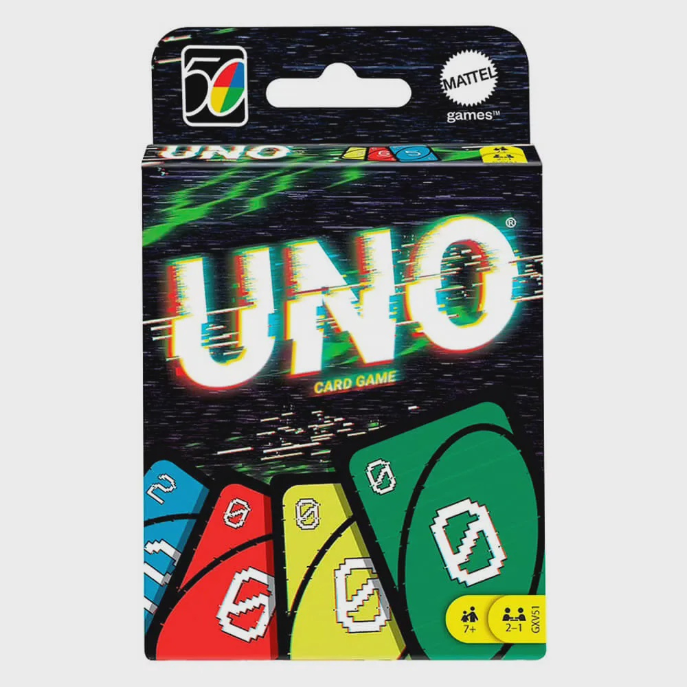 Jogo De Cartas Uno Iconic S Especial De Anos Mattel Submarino