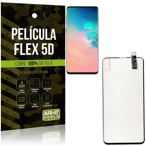 Película Indestrutível Flex Galaxy S10 Não trinca e cobre a tela toda