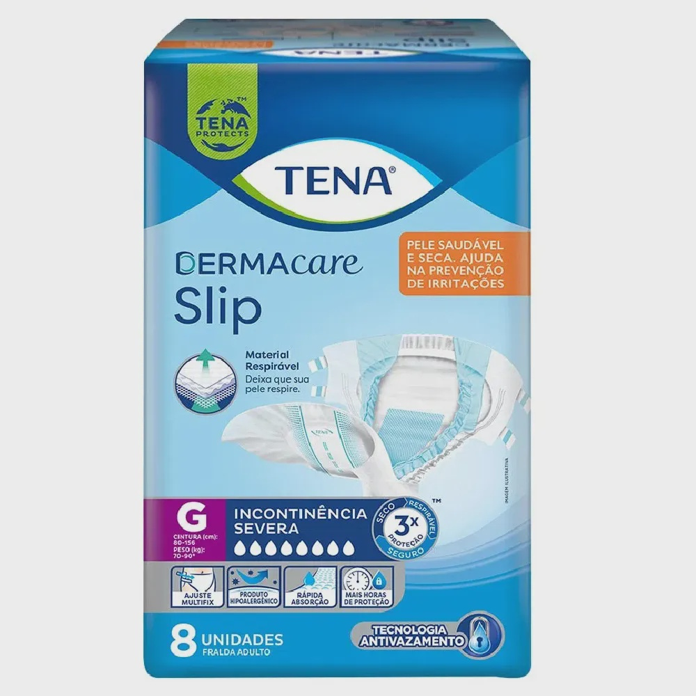 Fralda geriatrica tena slip dermacare G C 8 em Promoção Ofertas na