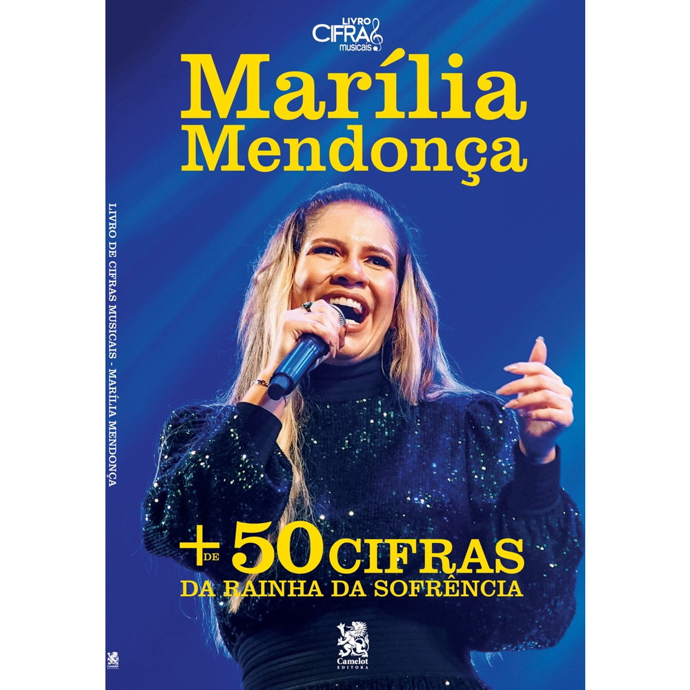 Livro Livro de Cifras Marília Mendonça Toque os maiores sucessos da