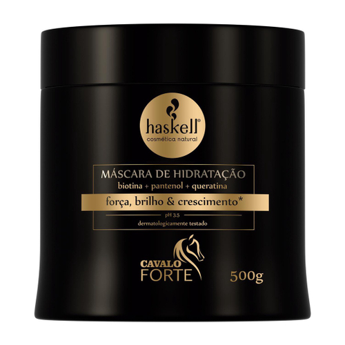 Kit Cavalo Forte Haskell Ml Shampoo Condicionador M Scara Em