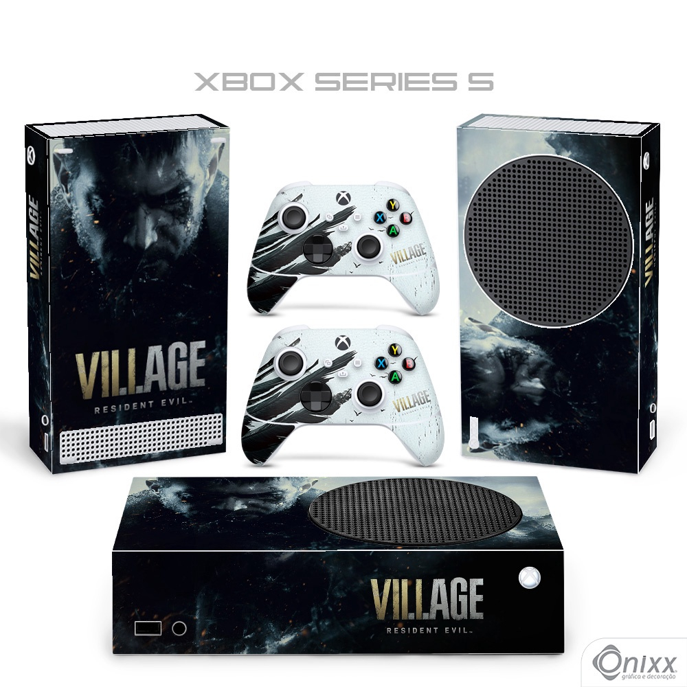 Skin Xbox Series S Adesiva Resident Evil Village No Shoptime