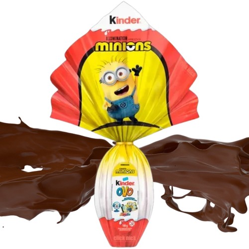 Combo 16 Ovos de Páscoa 2022 Kinder Ovo Minions 100g Submarino