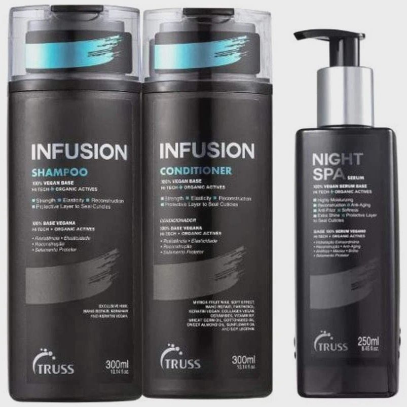 Truss Kit Shampoo E Condicionador Infusion Night Spa Submarino