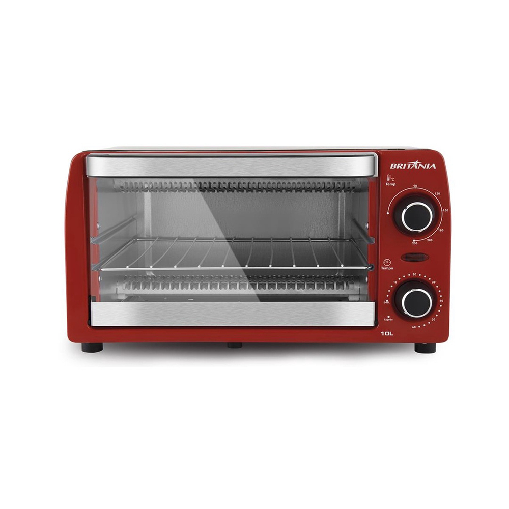 Forno Elétrico Britânia BFE10V 10 Litros Vermelho 1050W Submarino