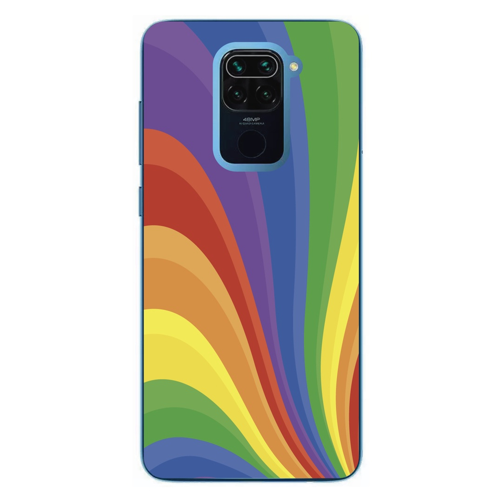 Capa Case Capinha Xiaomi Redmi Note 9 Arco Iris Linhas No Shoptime