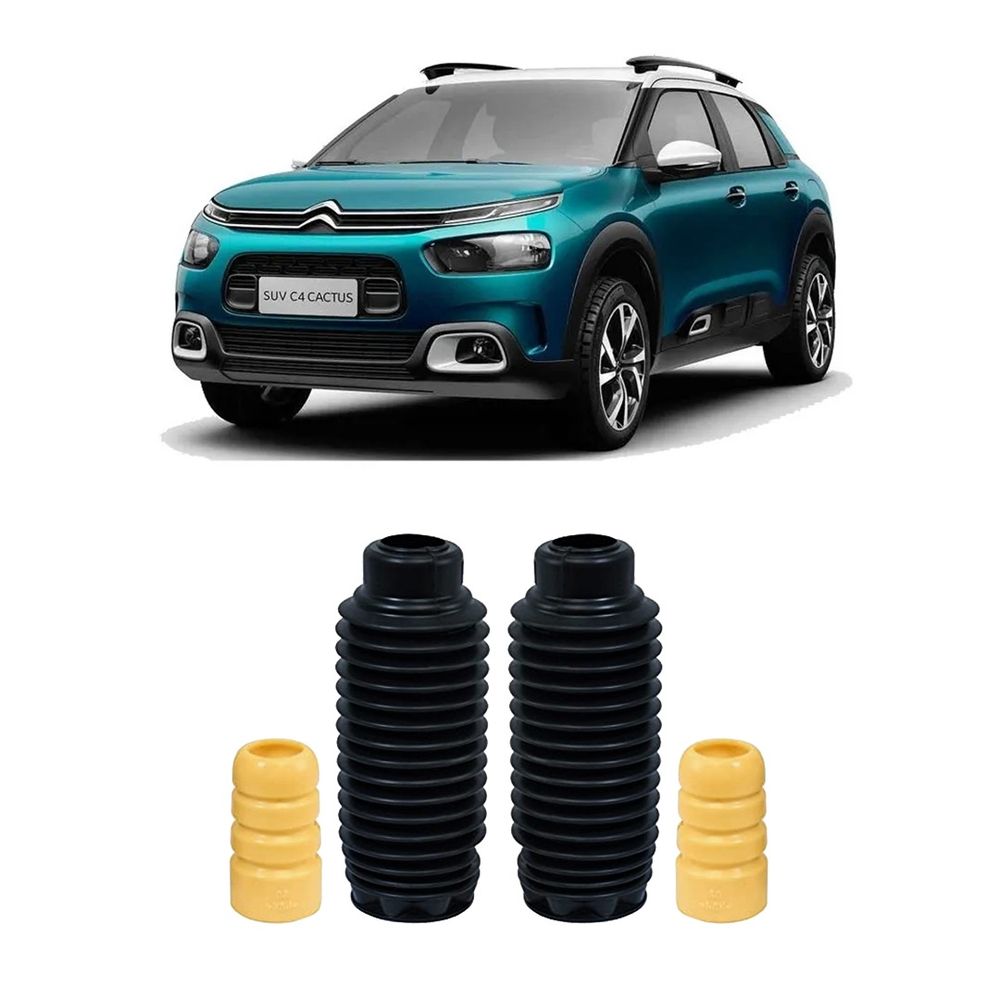 Par Kit Reparo Batente Dianteiro C4 Cactus 2019 2020 2021 22 No Shoptime