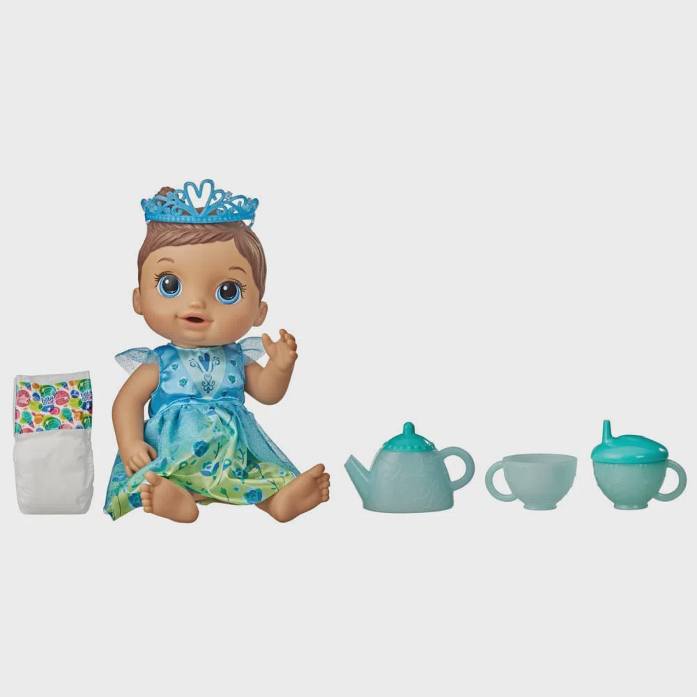 Baby Alive Boneca Beb Ch De Princesa Morena F Hasbro