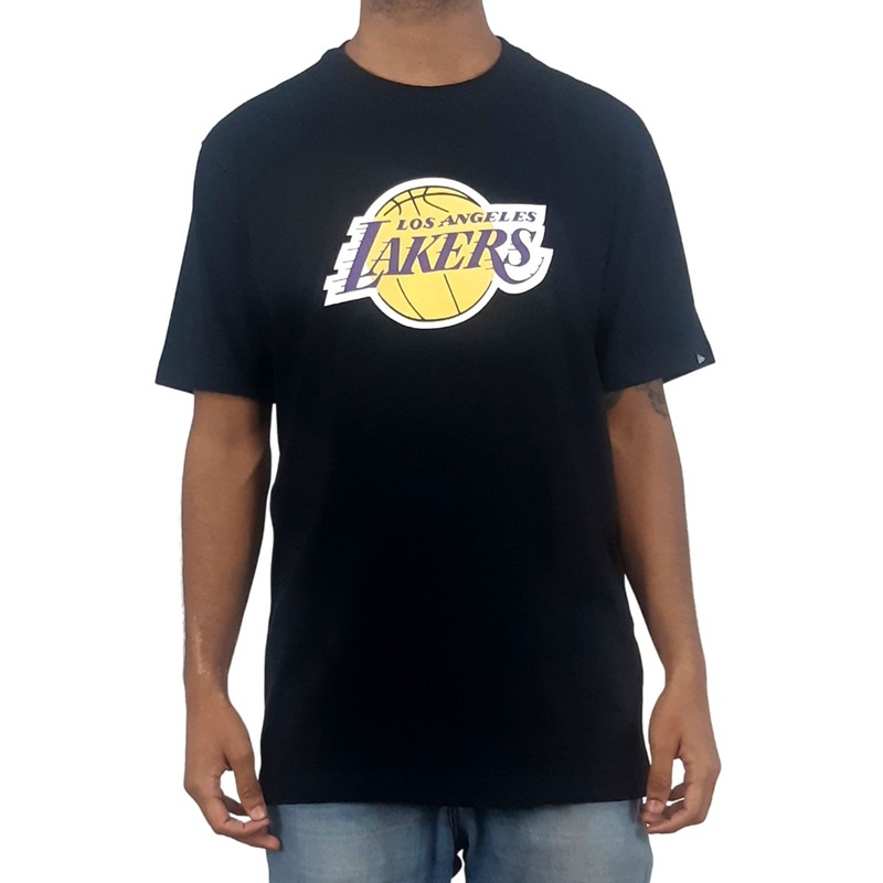 Camiseta New Era Nba Basic Logo Loslak Submarino