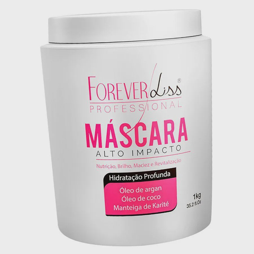 Máscara de Hidratação Alto Impacto Forever Liss 1kg no Shoptime