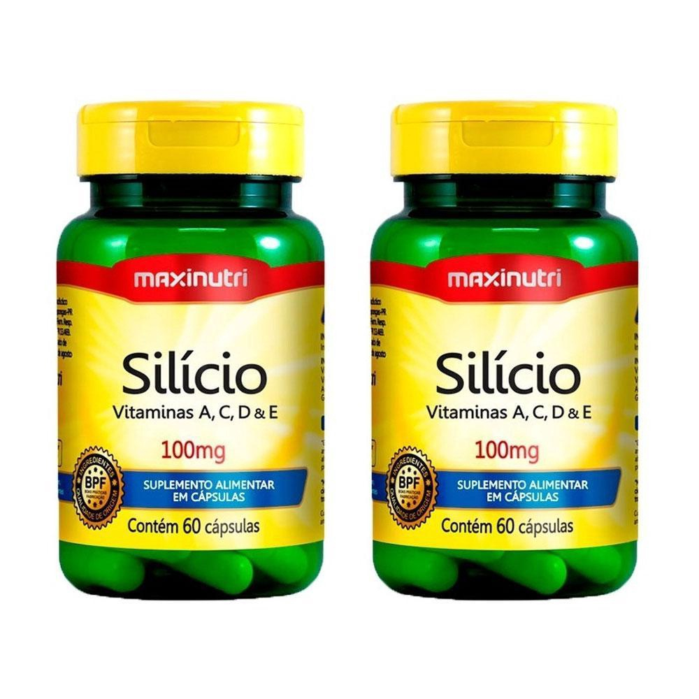 Kit Sil Cio Org Nico Vitaminas C Psulas Maxinutri Submarino