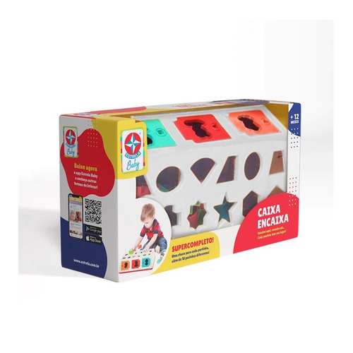 Brinquedo Educativo Caixa Encaixa Brinquedos Estrela No Shoptime